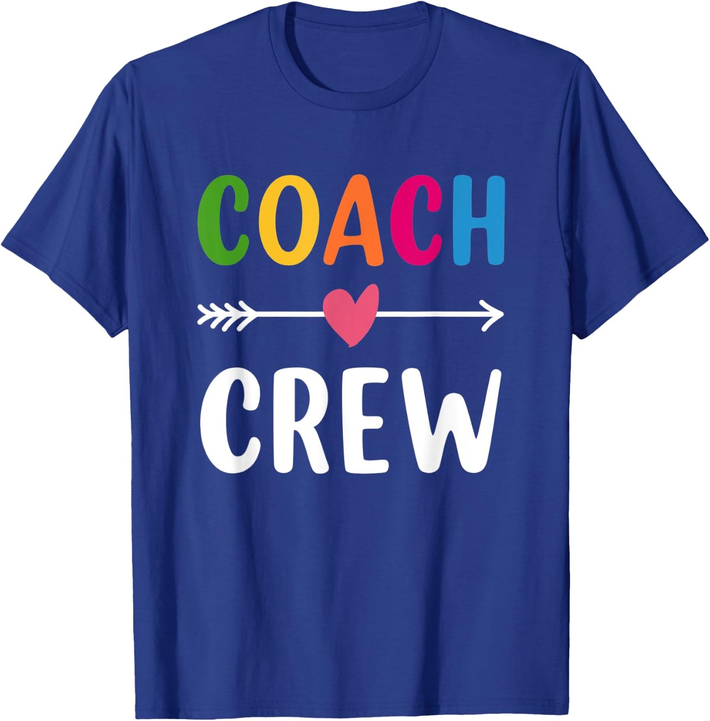 Coach Crew Instructional Coach Teacher Gift Men Women T-Shirt - T-Shirt | Royal