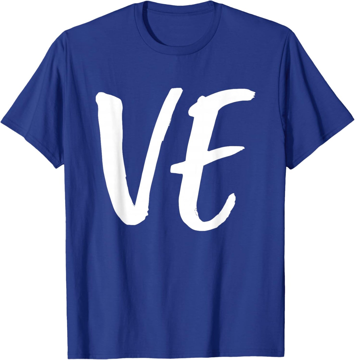LO VE Love Matching Couple Husband Wife Valentine's Day Gift T-Shirt - T-Shirt | Royal