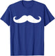 Mustache T-Shirt - T-Shirt | Royal