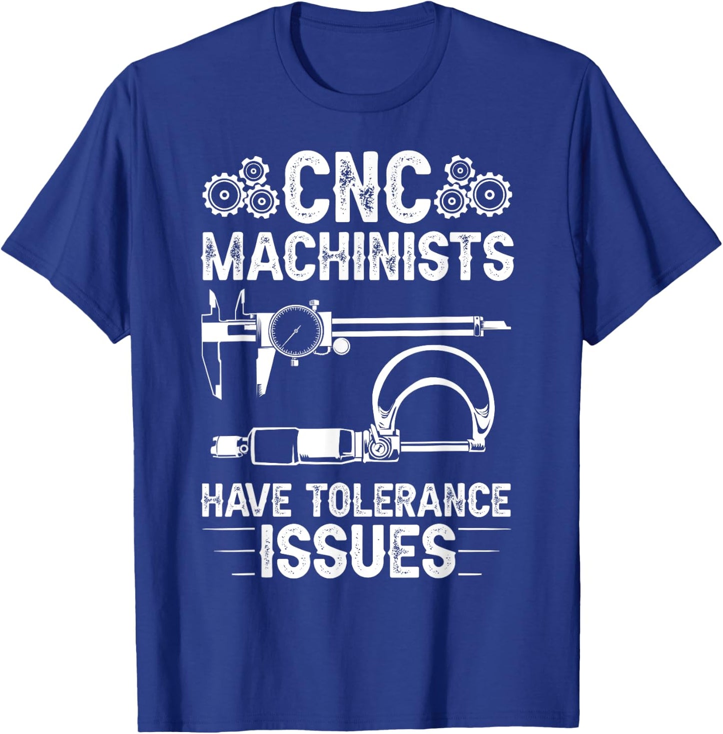 Funny CNC Operator Design Dad Machine Operators Tool T-Shirt - T-Shirt | Royal