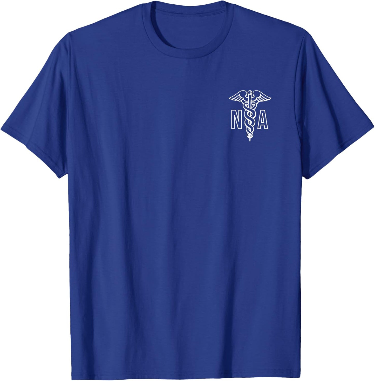 Nursing Assistant Na Caduceus Health Care Professional T-Shirt - T-Shirt | Royal