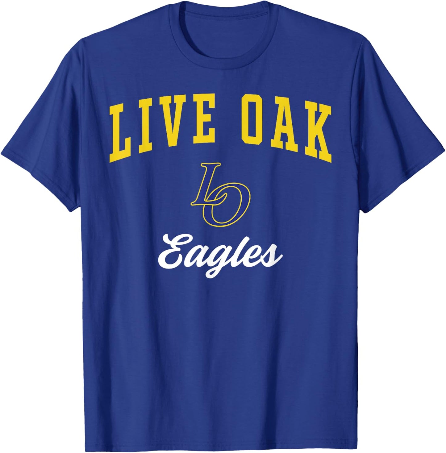 Live Oak High School Eagles C3 T-Shirt - T-Shirt | Royal