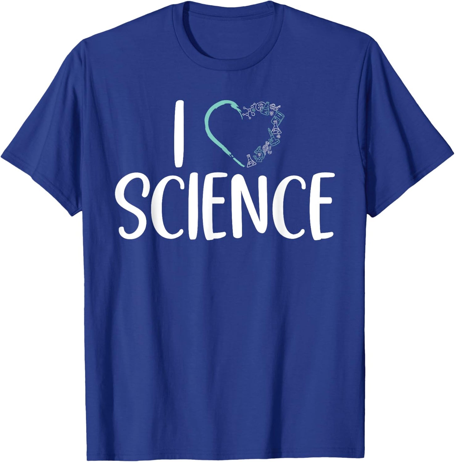 I love Science Scientist T-Shirt - T-Shirt | Royal