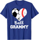 Ball Grammy Heart Funny Soccer Baseball Grammy T-Shirt - T-Shirt | Royal