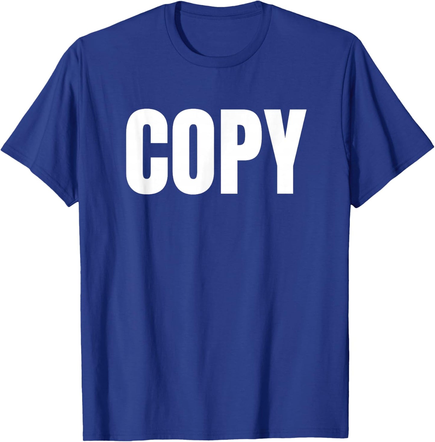 Copy and Paste Matching Partners and Twin Siblings T-Shirt - T-Shirt | Royal