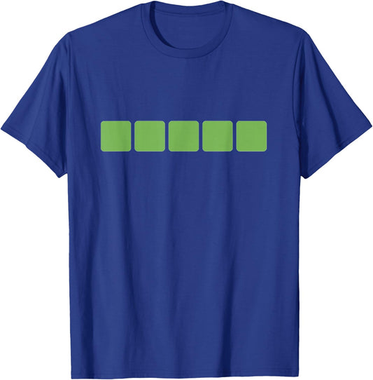 Wordle T-Shirt - T-Shirt | Royal