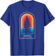 Retro Shawnee National Forest Illinois Hiking T-Shirt - T-Shirt | Royal
