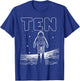 10th Birthday Ten Year Old Space Astronaut Tenth Birthday T-Shirt - T-Shirt | Royal