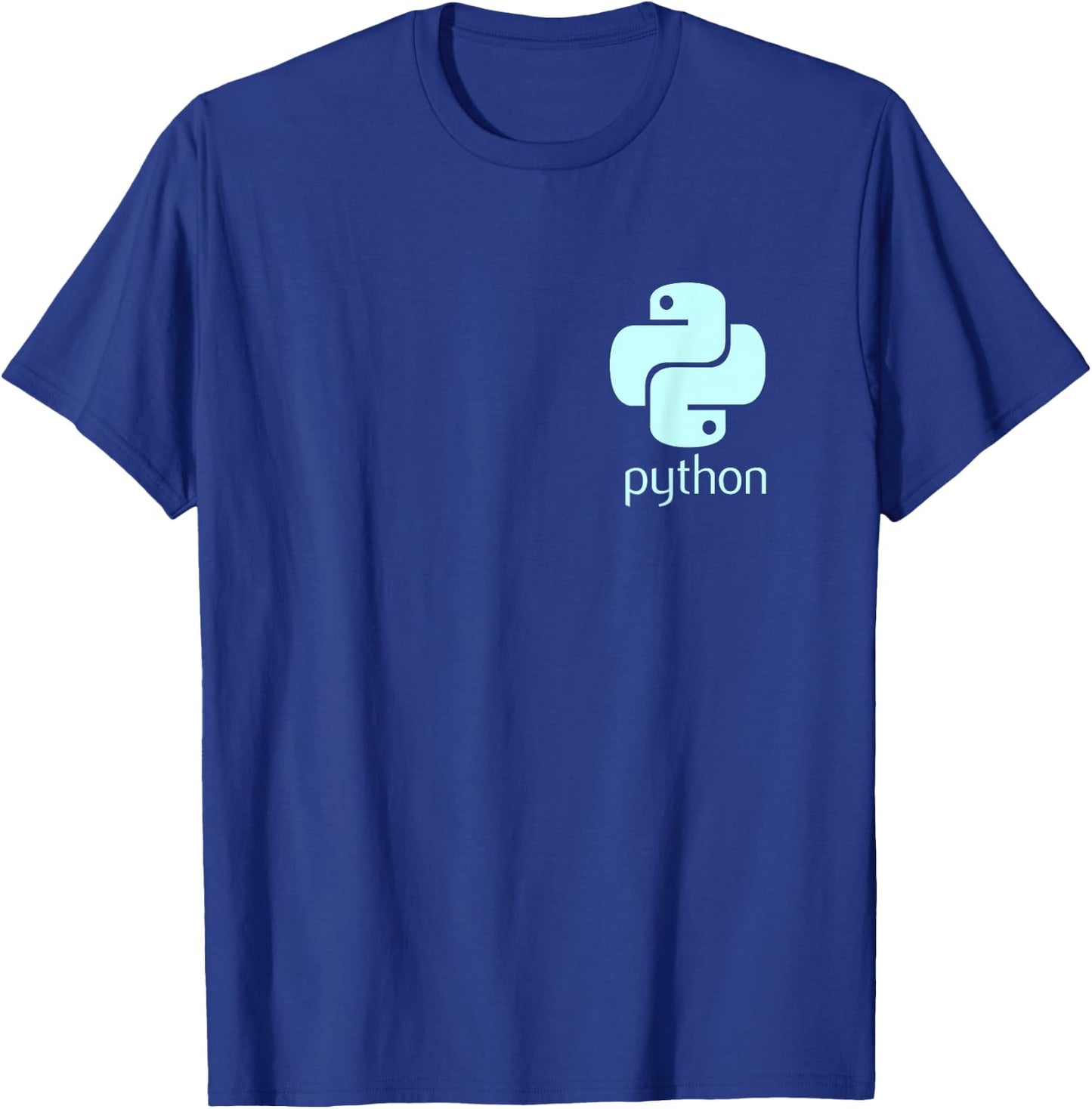 Python Programmer Computer Developers T-Shirt - T-Shirt | Royal