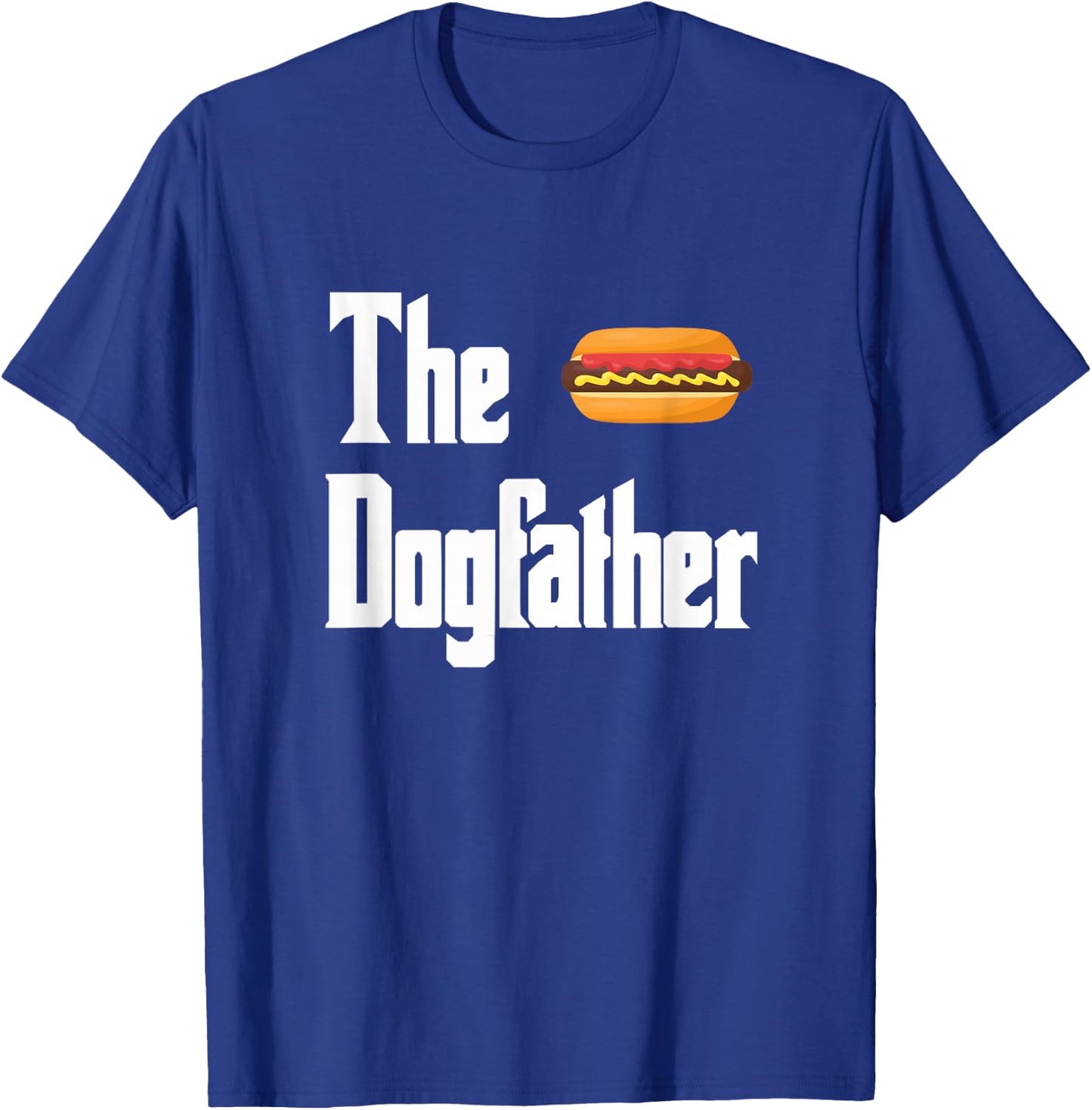 Dogfather Hot Dog T-Shirt - T-Shirt | Royal