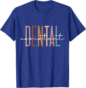 Dental Assistant Dental Hygienist Dentist Appreciation T-Shirt - T-Shirt | Royal