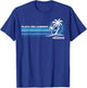 Retro Vintage Family Vacation Mexico Playa Del Carmen Beach T-Shirt - T-Shirt | Royal