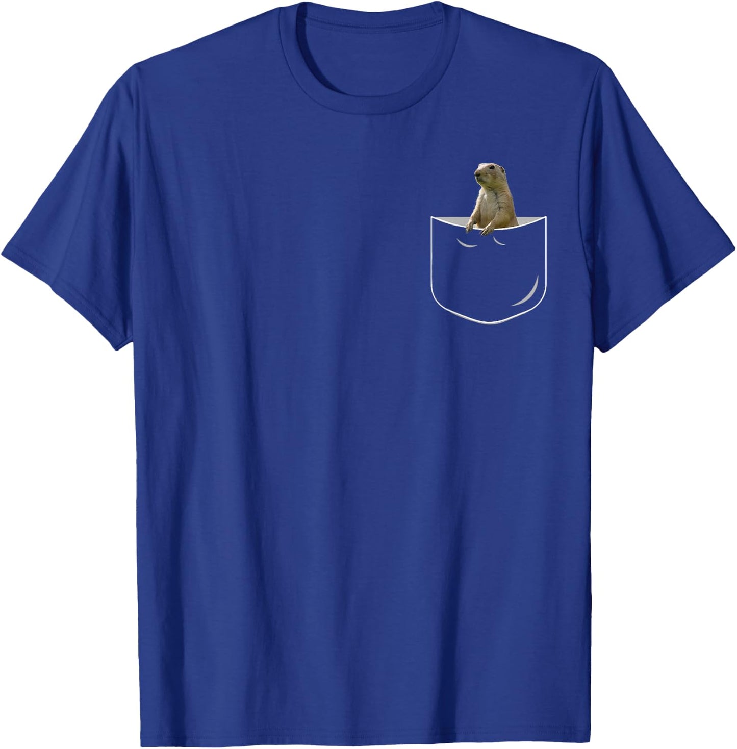 Pocket Prairie Dog, Funny Prairie Dog in Pocket T-Shirt - T-Shirt | Royal