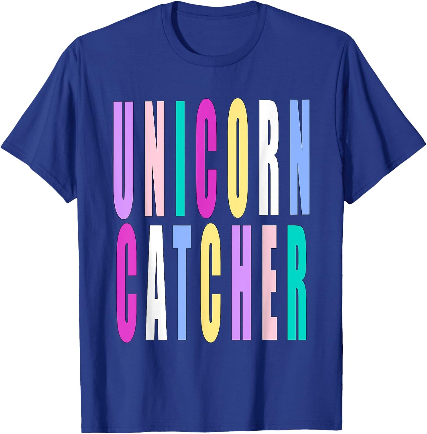 Unicorn Catcher Family Halloween Costume for Mom and Dad T-Shirt - T-Shirt | Royal