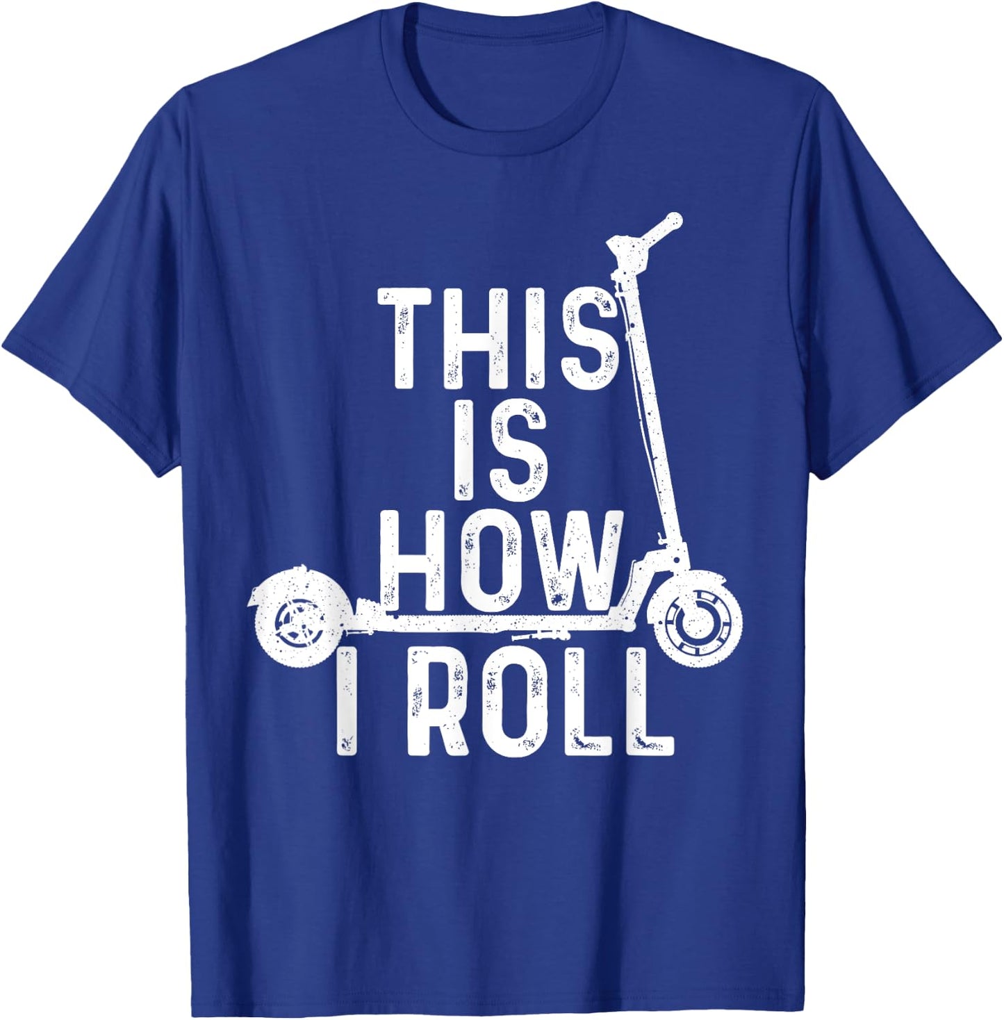 Funny Stunt Scooters Art Women Best Rider Enthusiast T-Shirt - T-Shirt | Royal