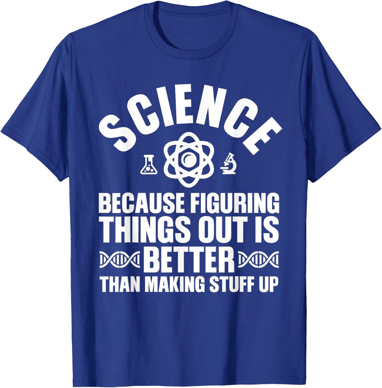 Funny Science Gift Kids Men Women Cool Science Teacher T-Shirt - T-Shirt | Royal