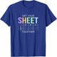 Get Your Sheet Together Accounting Finance Pun Funny T-Shirt - T-Shirt | Royal