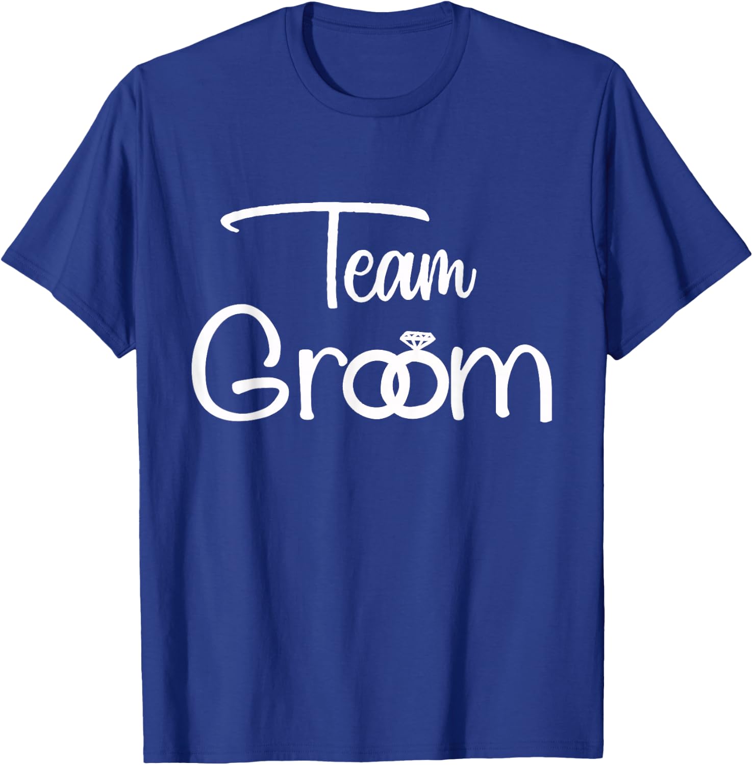 Team Groom for Wedding Parties and Bachelor Parties T-Shirt - T-Shirt | Royal