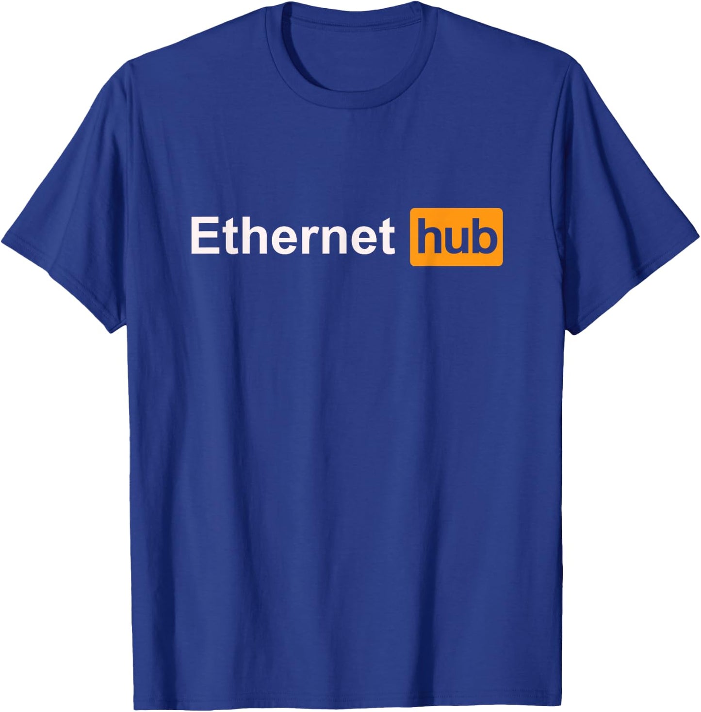 Funny Ethernet Hub Network Engineer Apparel T-Shirt - T-Shirt | Royal