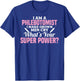 I'm A Phlebotomist Funny Phlebotomy Girl Women Men T-Shirt - T-Shirt | Royal