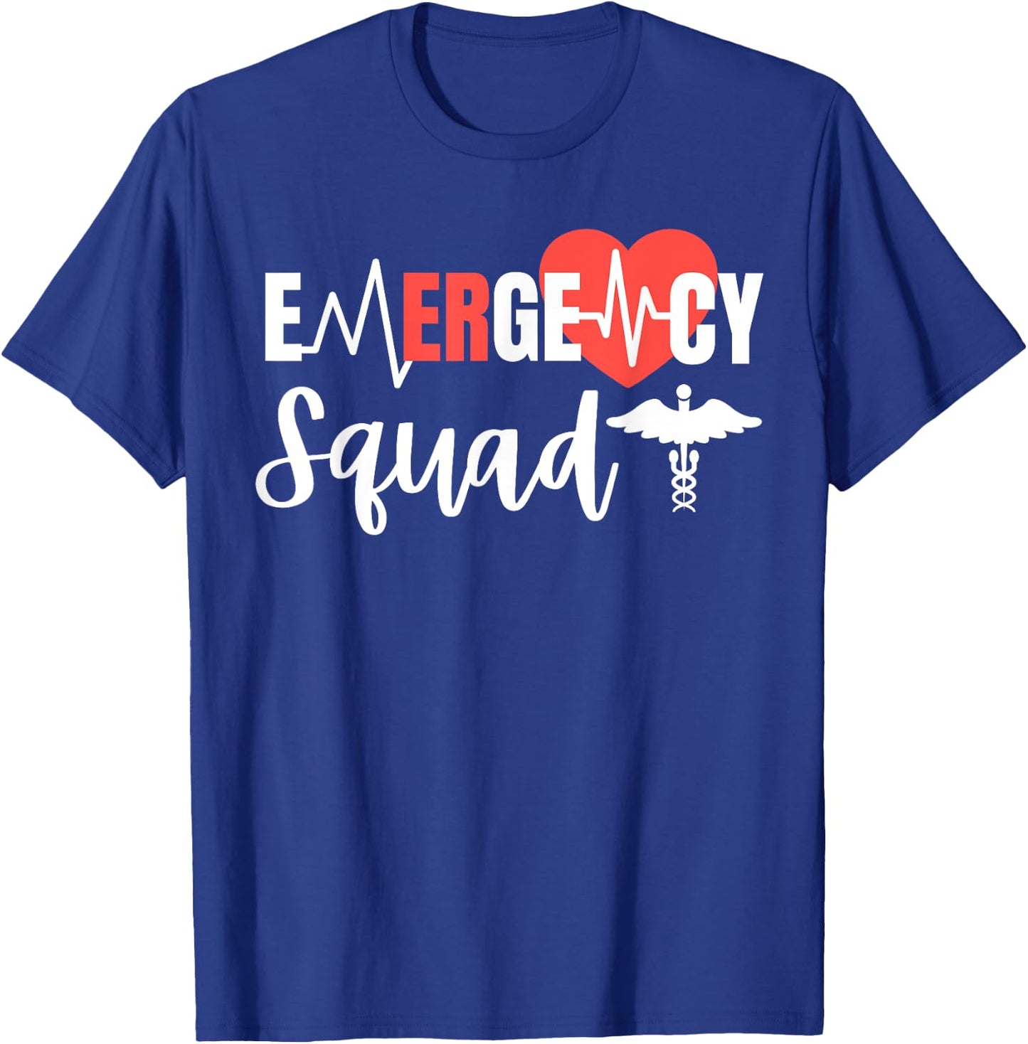Emergency Squad ER Room Hospital For EMT Students Nurse crew T-Shirt - T-Shirt | Royal