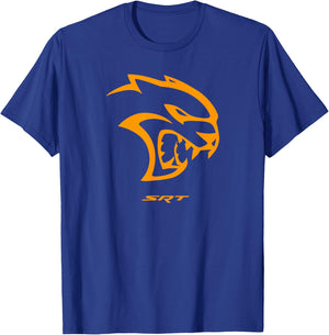 Dodge Hellcat Orange T-Shirt - T-Shirt | Royal
