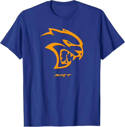 Dodge Hellcat Orange T-Shirt - T-Shirt | Royal