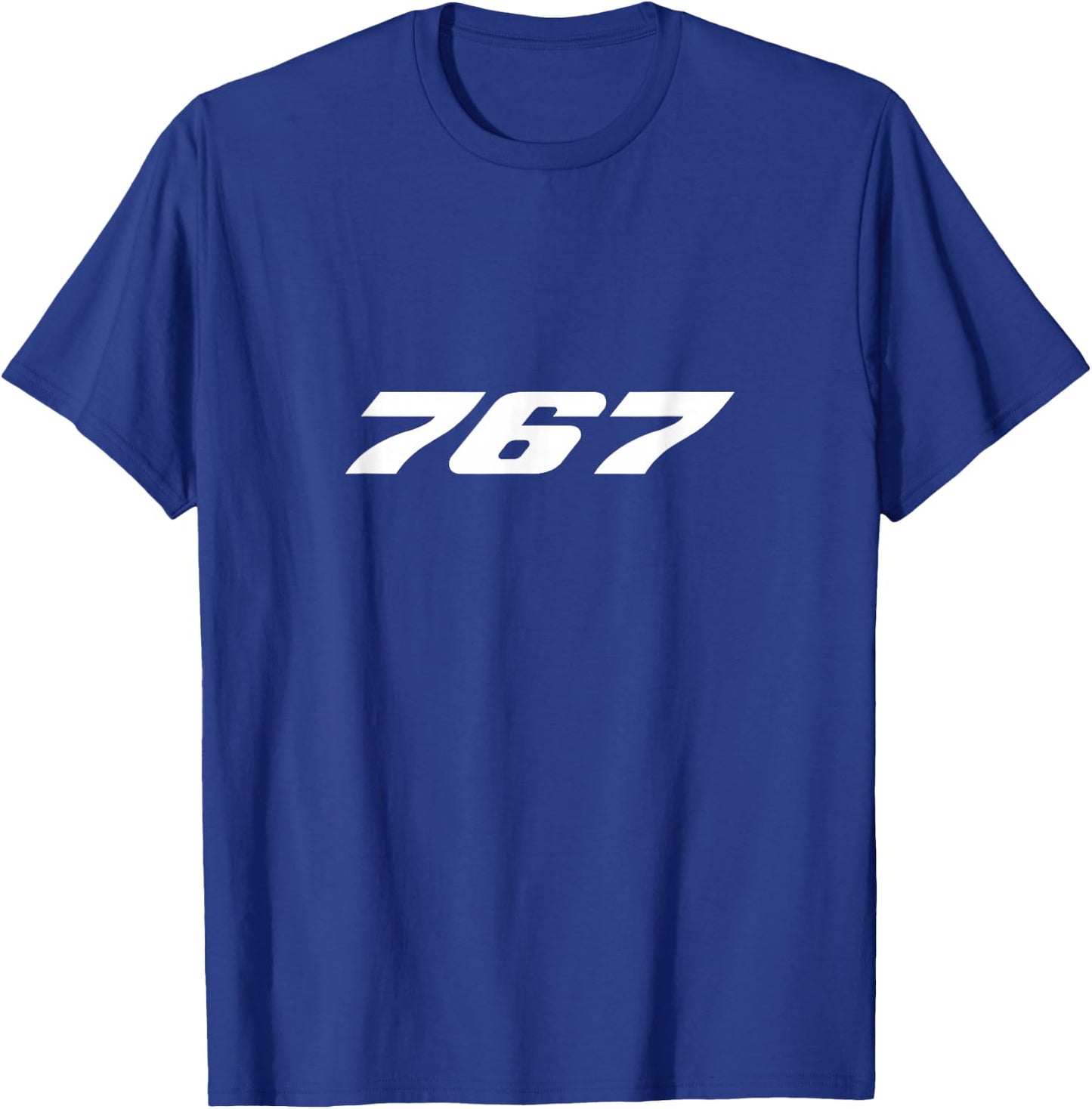 767 Airliner Plane For Avgeeks T-Shirt - T-Shirt | Royal