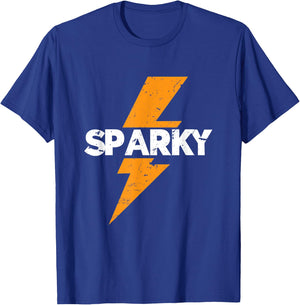 To Fans Electrician Pouch & Electrician Gloves | Electrician T-Shirt - T-Shirt | Royal