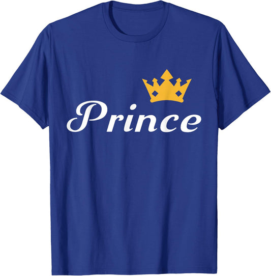 Prince Boys Men Family Matching Valentine's Day T-Shirt - T-Shirt | Royal