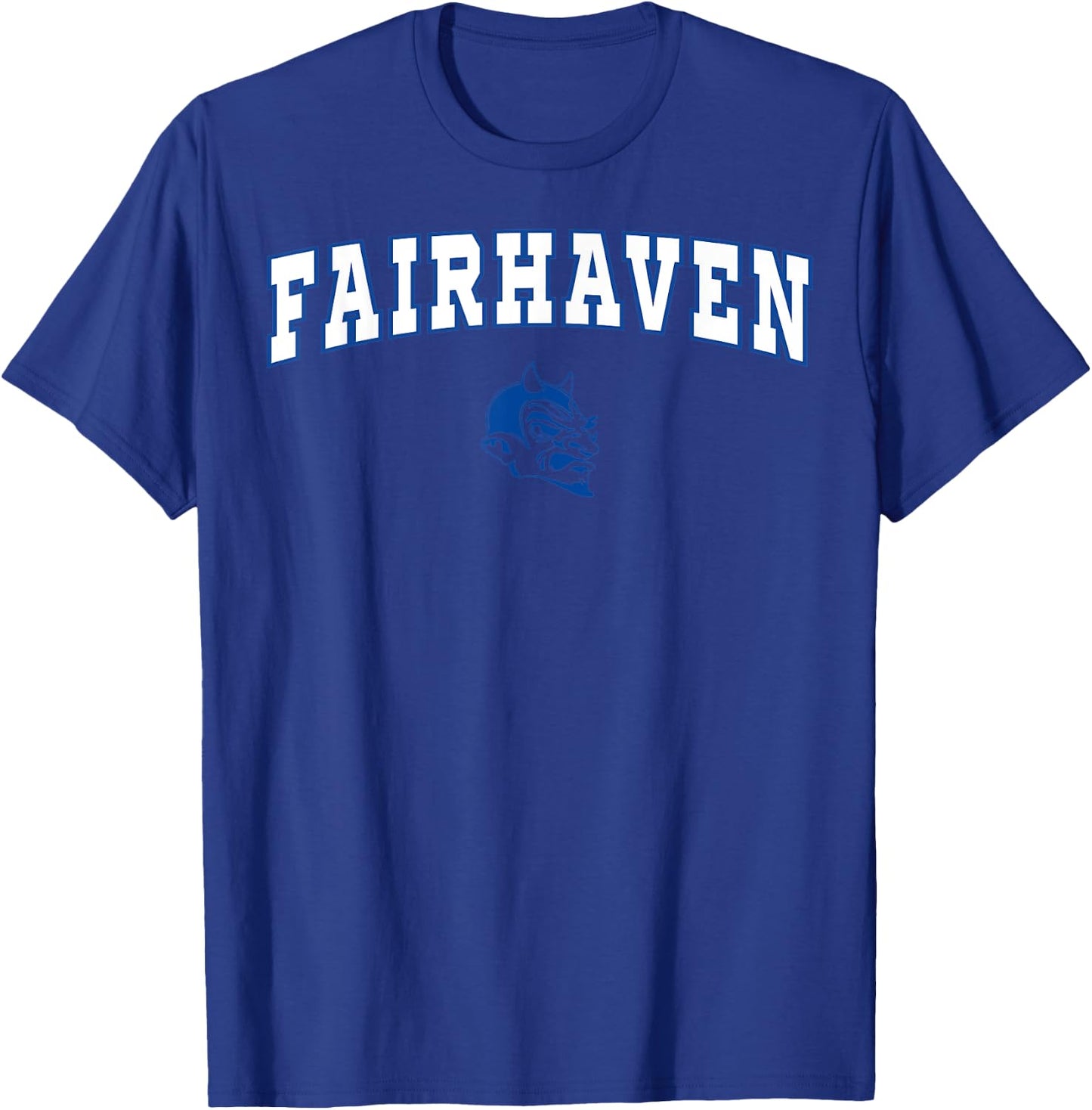 Fairhaven High School Blue Devils C2 T-Shirt - T-Shirt | Royal