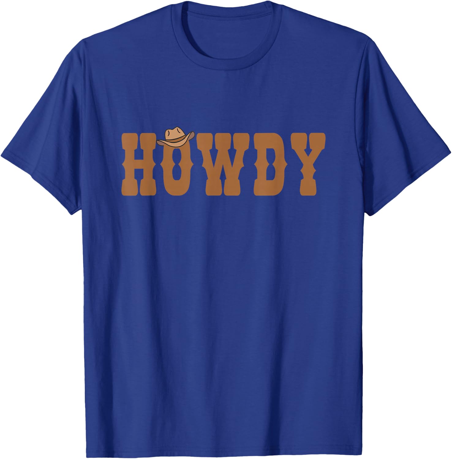 Howdy Rodeo Western Country Southern Small T-Shirt - T-Shirt | Royal