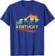 Kentucky with a Bigfoot or a Sasquatch T-Shirt - T-Shirt | Royal