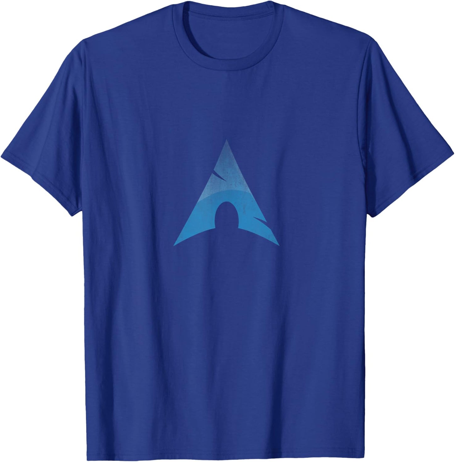 Linux lovers Arch Linux vintage worn Logo Open Source Os T-Shirt - T-Shirt | Royal
