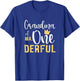 Grandma of Mr Onederful 1st Birthday First One-Derful Party T-Shirt - T-Shirt | Royal
