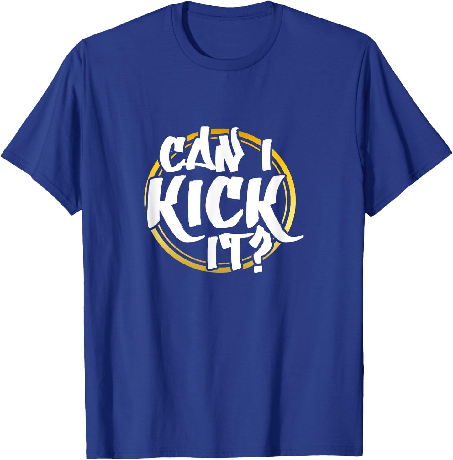 Can I Kick It? Hiphop Rap Music Dance 80's 90's Party T-Shirt - T-Shirt | Royal