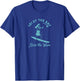 Hawaii Lei by the Bay Hula Surfer Girl Vintage Style T-Shirt - T-Shirt | Royal