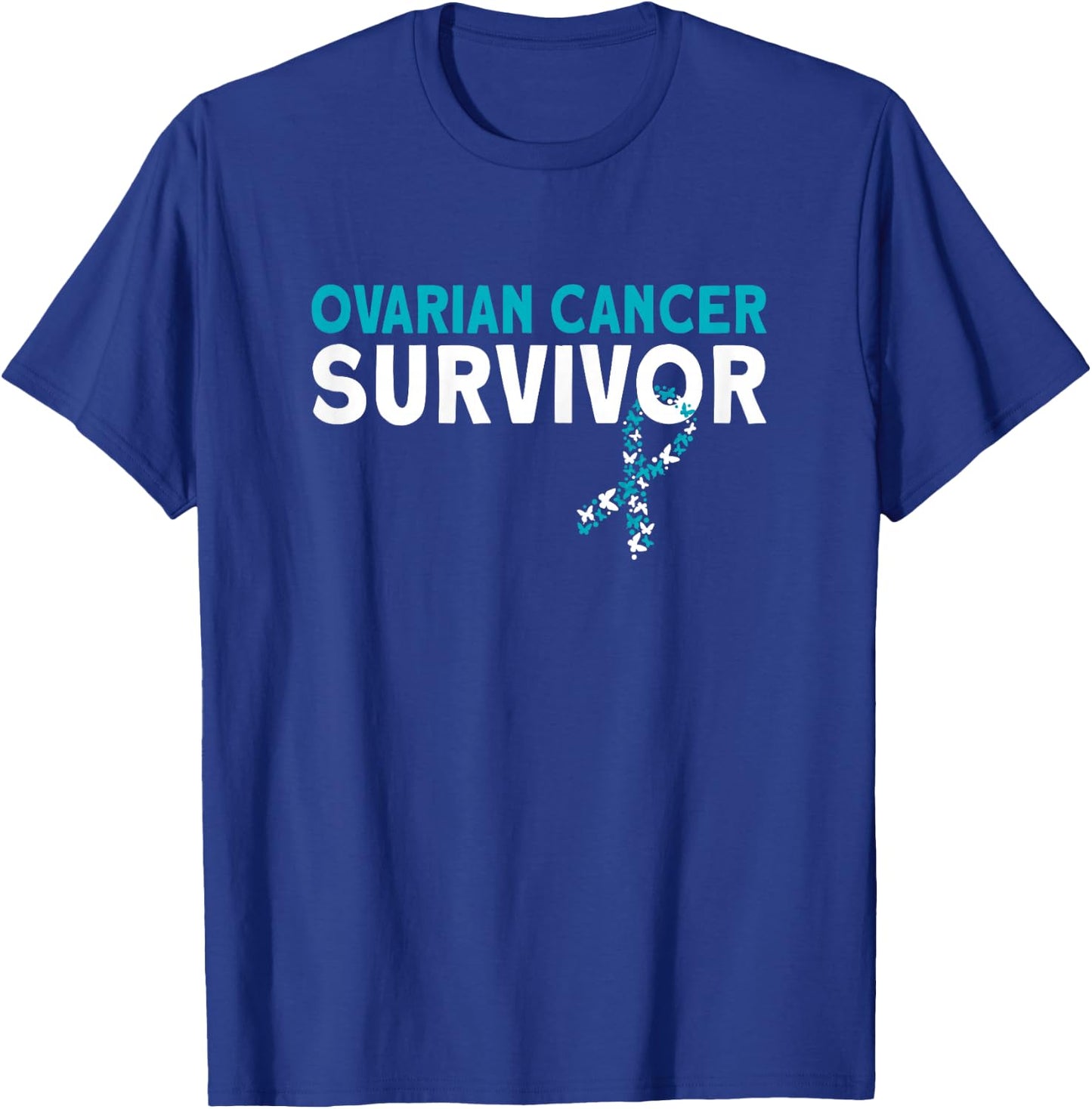 Ovarian Cancer Survivor T-Shirt - T-Shirt | Royal
