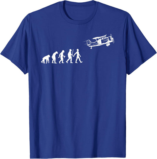 Cool Pilot Art Women Aviation Aviator Airplane Pilot T-Shirt - T-Shirt | Royal