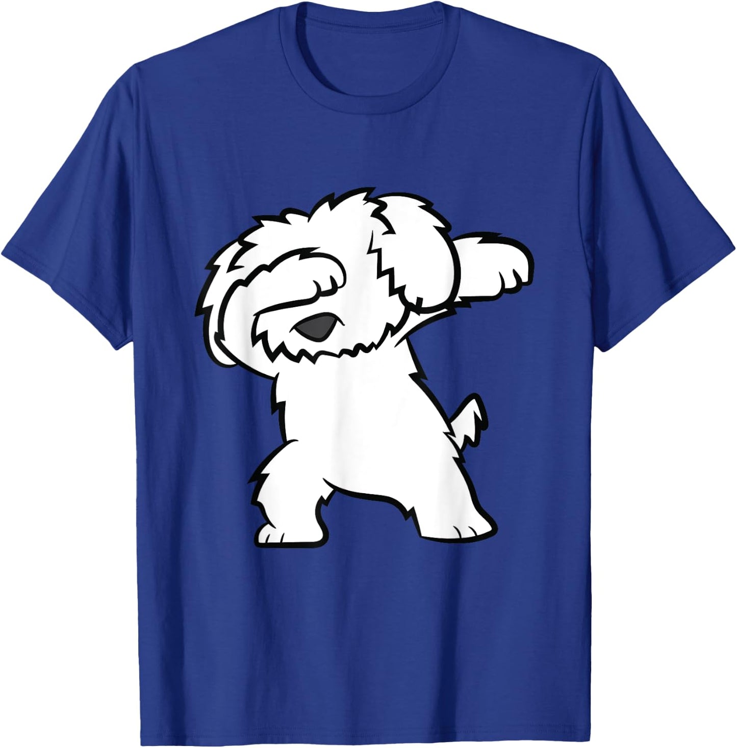 Maltipoo Dog Dabbing Cute Dabbing Maltipoo Men Women Kids T-Shirt - T-Shirt | Royal