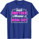 JUST ANOTHER MANIC MOM DAY Mothers Day Shirt. Momday Funny T-Shirt - T-Shirt | Royal