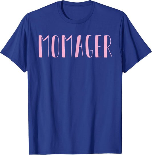 Cute Momager - Boss Mama T-Shirt - T-Shirt | Royal