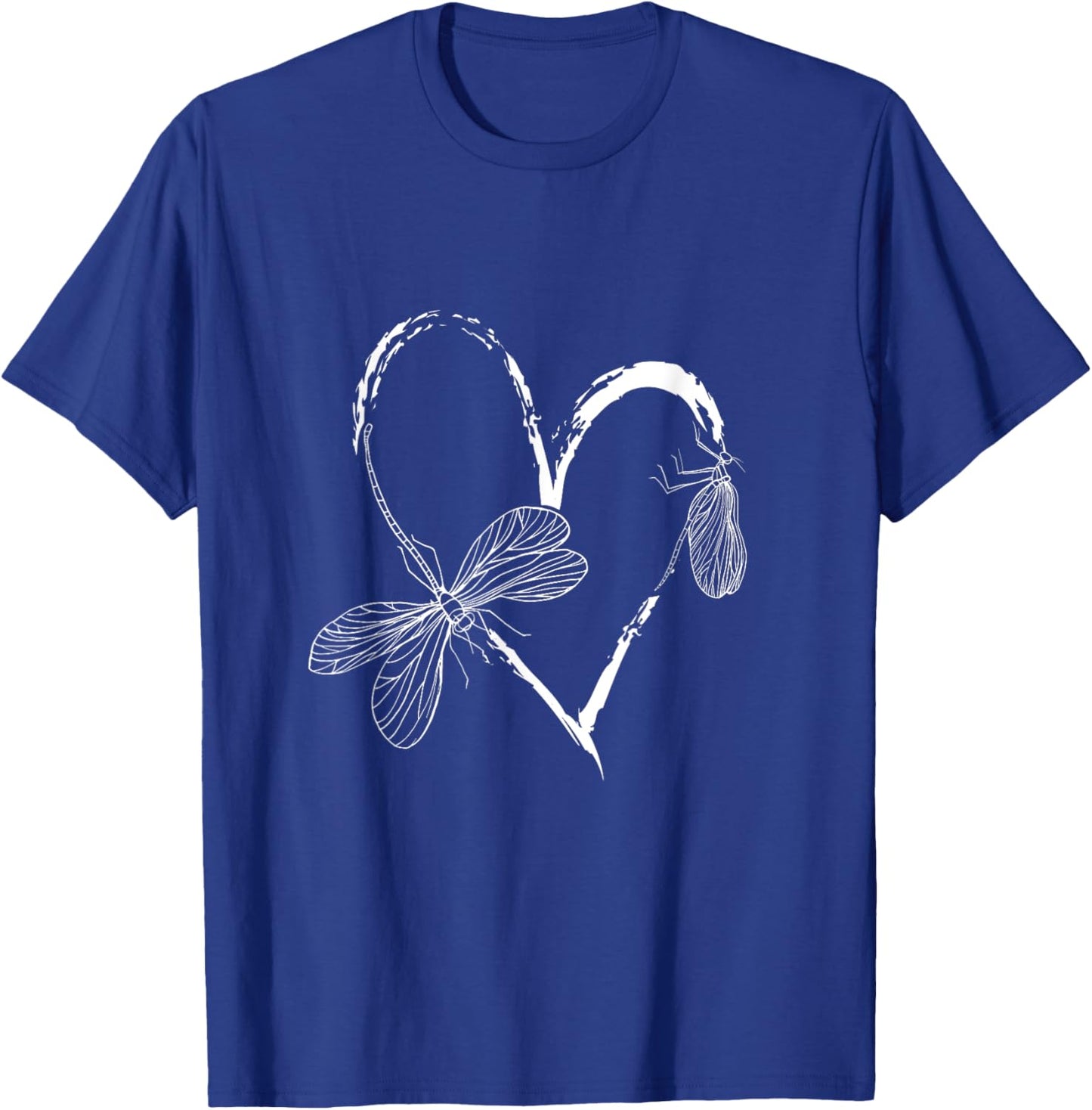 Insect Lover Entomologist Women Gift Dragonfly T-Shirt - T-Shirt | Royal