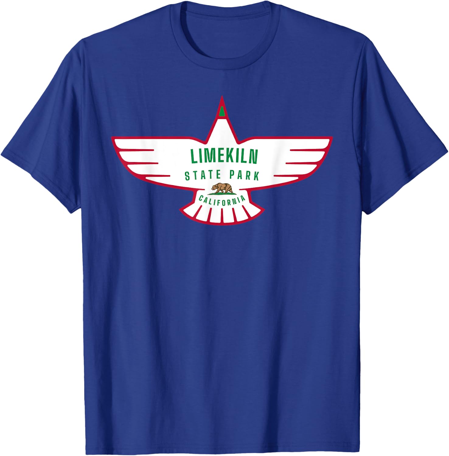 Limekiln State Park California CA Bird Vacation T-Shirt - T-Shirt | Royal