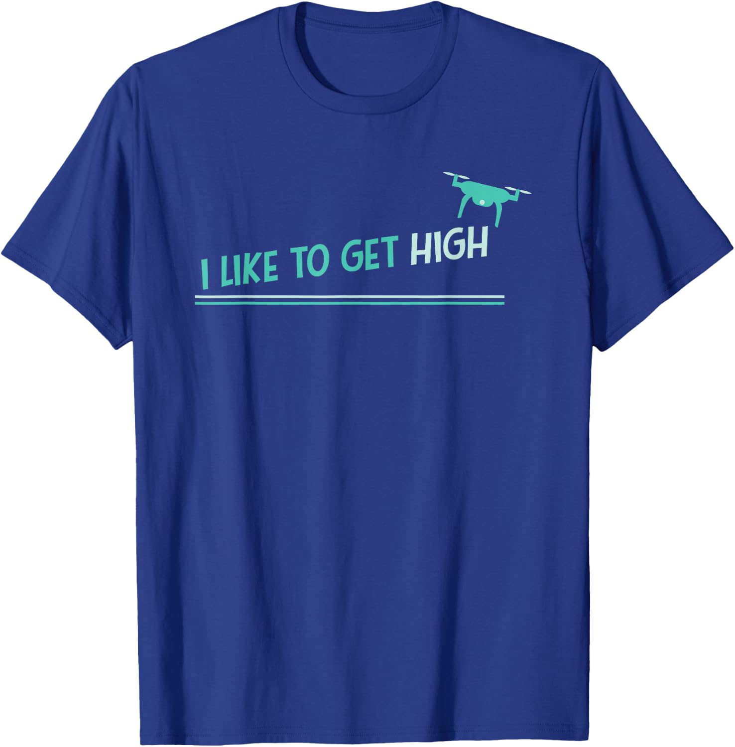Drone Pilot Design For Drone Enthusiasts T-Shirt - T-Shirt | Royal