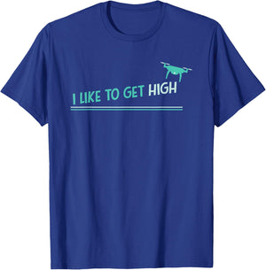 Drone Pilot Design For Drone Enthusiasts T-Shirt - T-Shirt | Royal