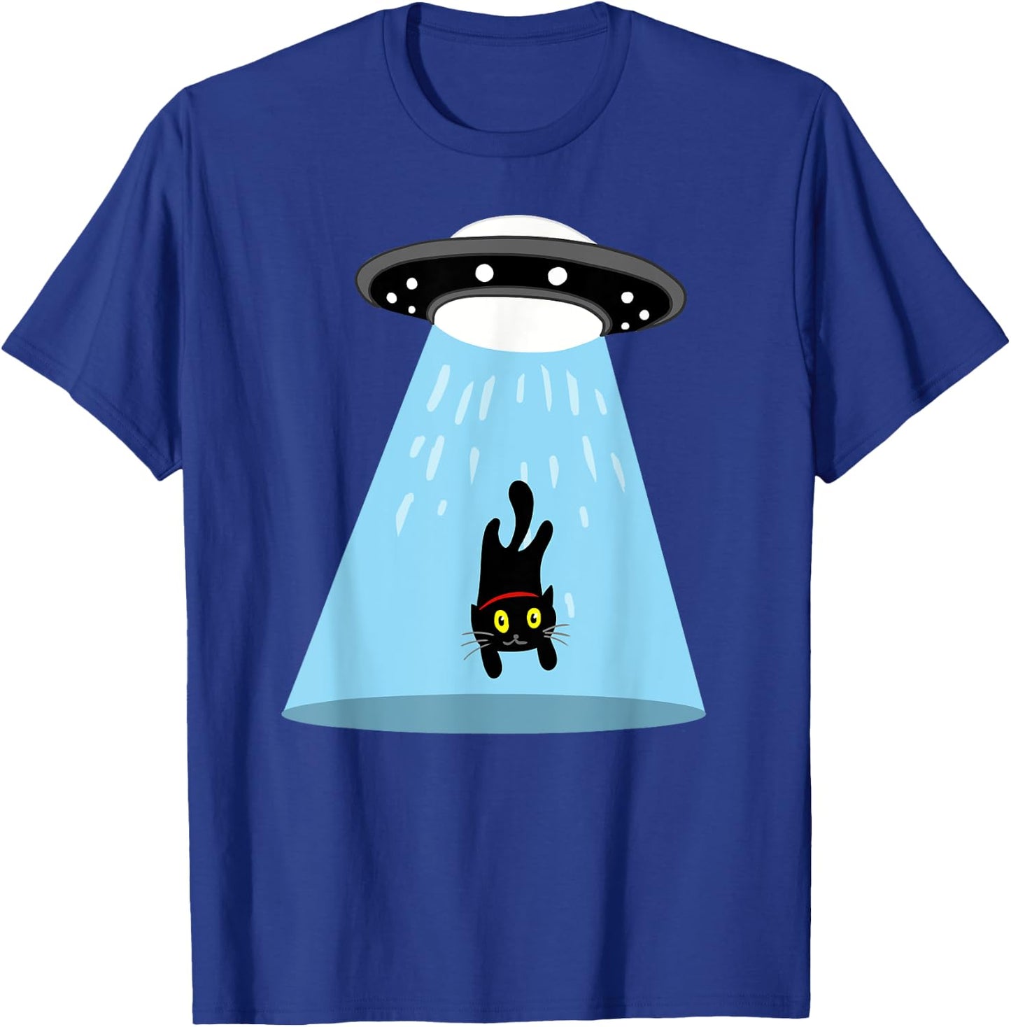 Alien cat abduction Women Kids T-Shirt - T-Shirt | Royal