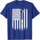 Patriotic Dentist American Flag USA Tooth US Flag dental T-Shirt - T-Shirt | Royal