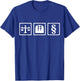 Lawyer symbols T-Shirt - T-Shirt | Royal