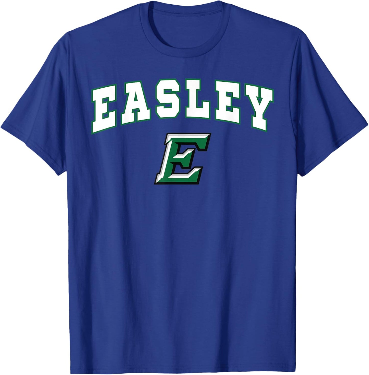 Easley High School Green Waves C2 T-Shirt - T-Shirt | Royal